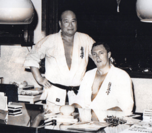 Mas Oyama en Shihan Loek Hollander